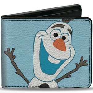 Olaf Character Wallet in Blue and White